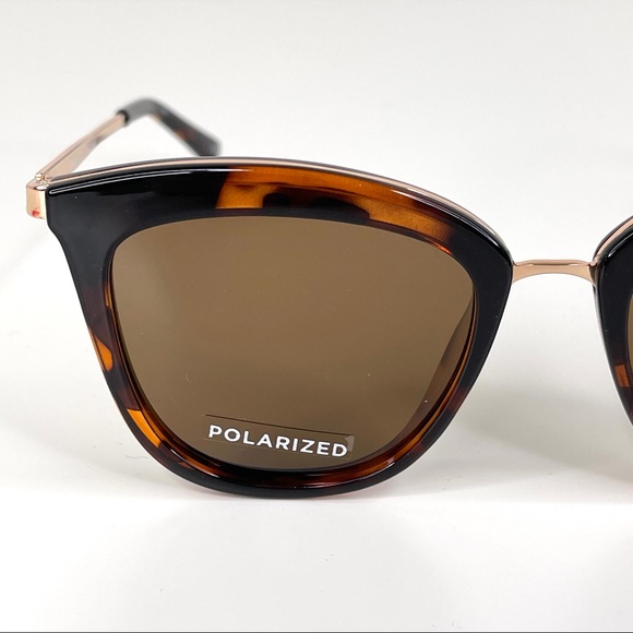 LE SPECS ​​Caliente NEW Tortoise Rose Gold Polarized Sunglasses NEW main image 13